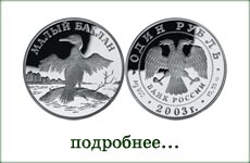 монета "Малый баклан"